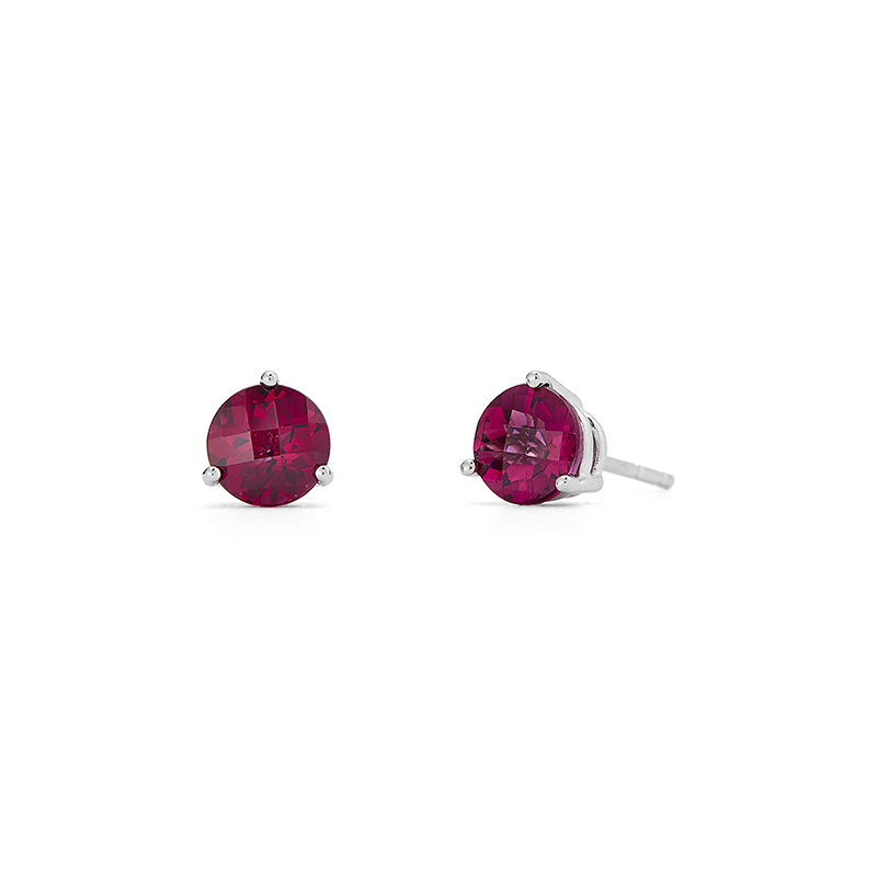 Rhodolite Garnet Earrings