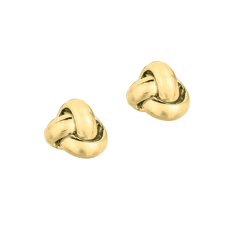 Love Knot Stud Earrings