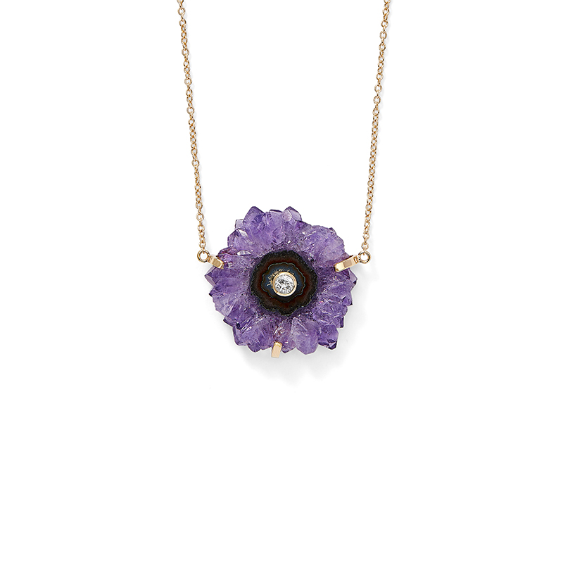 Amethyst Stalactite Pendant