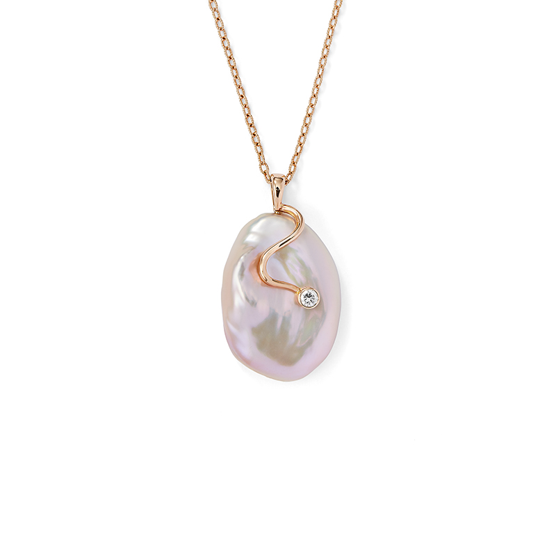 Keshi Pearl Pendant