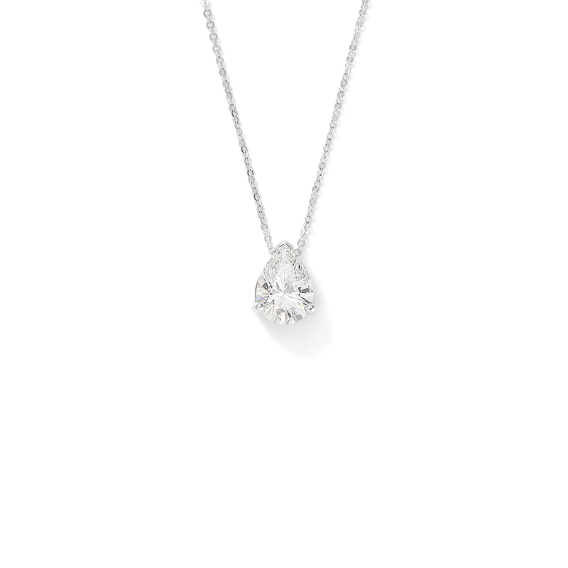 Pear Shape Diamond Pendant