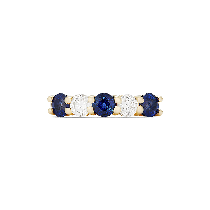 Sapphire and Diamond Ring