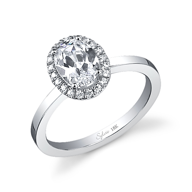 Sylvie Bernadine Engagement Ring