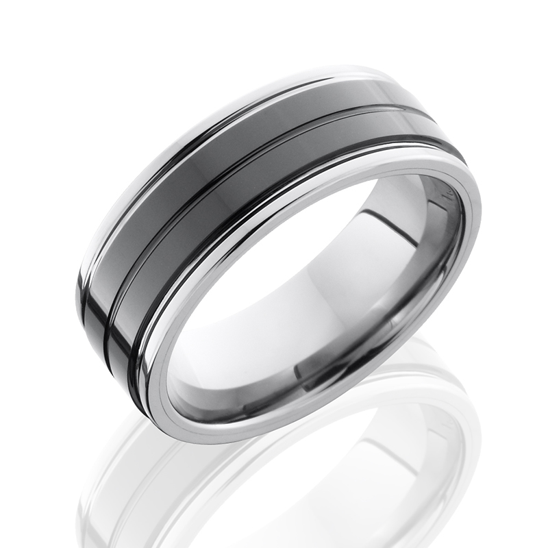 Tungsten &amp; Ceramic Band