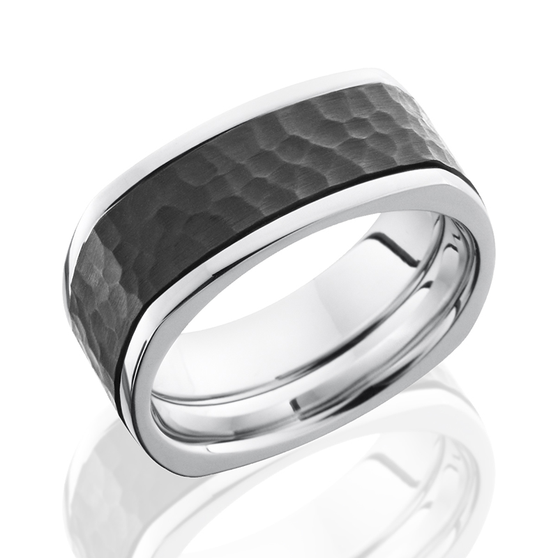 Chrome &amp; Zirconium Squared Band