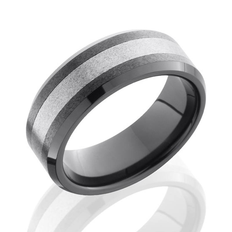 Tungsten Stone Finish Band