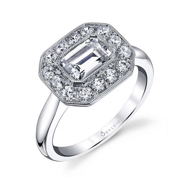 Sylvie Samantha Engagement Ring